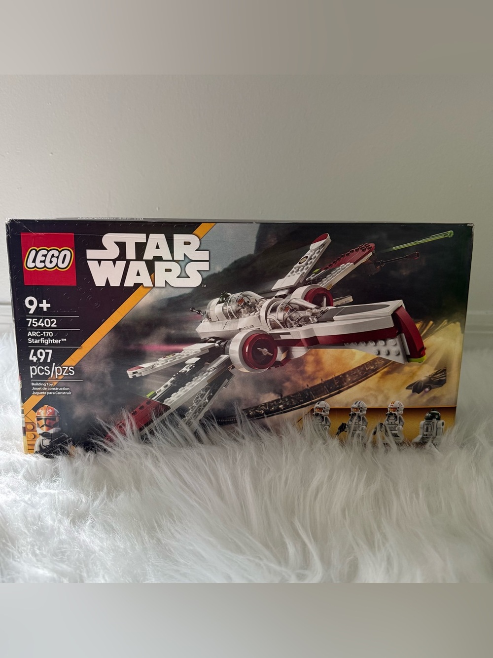 LEGO STAR WARS ARC 170 STARFIGHTER/ 497 pcs